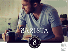 Tablet Screenshot of baristaselection.com